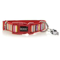Ошейник Doog Scooby красный для собак S 23-34 см