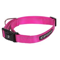 Ошейник для собак ICEPEAK PET WINNER BASIC, неоновый, розовый, S, 20мм х 55см