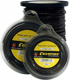 Корд триммерный CHAMPION Nylplus Square 2,4мм 74м С5066