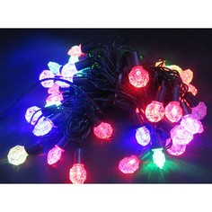 Электрическая гирлянда фигур 40л LED 8реж 6м цветной МК-19095 Китайская игрушка1