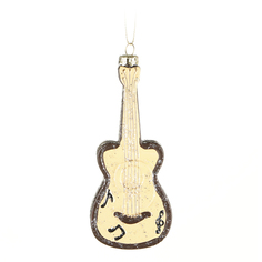 Елочная игрушка Kaemingk Музыкальная инструмент золотистая в ассортименте