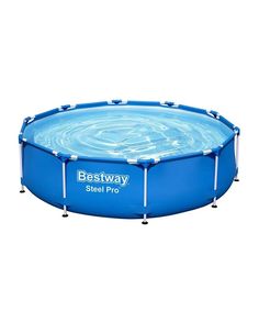 Каркасный бассейн Bestway Steel Pro 305 х 76 (305x76) см, круглый, 4678 л, с фильтр-насосо