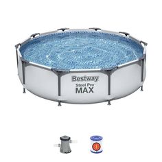 Bestway Каркасный бассейн Steel Pro Max 305х76см, 4678л, фил.-насос 1249л/ч