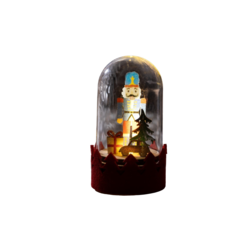 Светодиодная фигурка Luazon Lighting "Щелкунчик", под куполом, 6х9,5х6 см