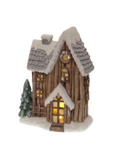Фигурка новогодняя магнезия "Домик" 35х19х45 см, 742377 Alat Home