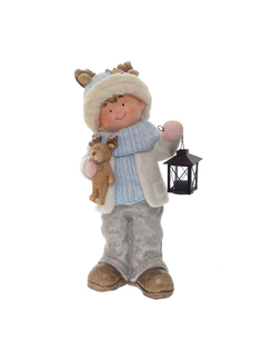Фигурка новогодняя магнезия, Alat Home, Ребенок, 31х20х51 см, 744003