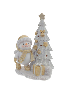 Новогодняя фигурка Снеговик Remecoclub 763398]REM 1 шт.