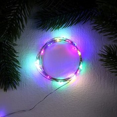 Гирлянда Нить Роса Luazon Lighting 9717881 2 м свечение мульти