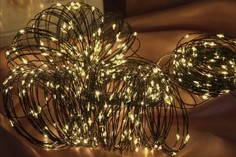 Гирлянда светодиодная роса Ceimar CMR-L-1000-C 100м. 1000LED белый теплый