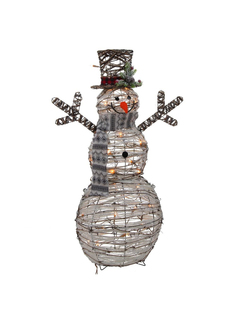 Фигурка декоративная Remecoclub Снеговик с подсветкой 701480 90 см