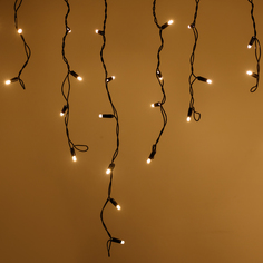 Светодиодная гирлянда Arlight ARD-ICICLE-CLASSIC-5000x500-BLACK-160LED-STD Warm 042668