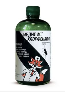 Инсектицид от клопов, тараканов концентрат Медилис хлорфенапир ДУО 500 мл