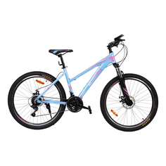 Велосипед городской Actiwell 26" голубо-розовый