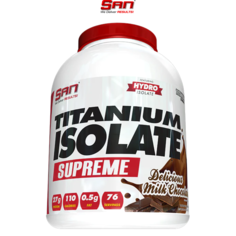 Протеин SAN Titanium Isolate Supreme 2.0, 2270 г, delicious milk chocolate