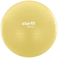 Starfit GB-108, 55 СМ, 900 Г Фитбол антивзрыв Желтый пастель