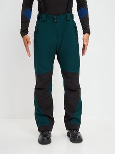 Спортивные брюки WHSROMA 8783488 темно-зеленый 64 RU