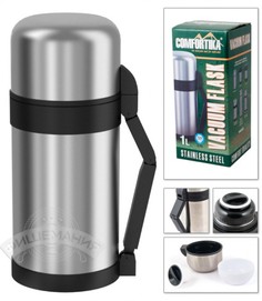 Термос Comfortika Family 100 с широким горлом No Brand