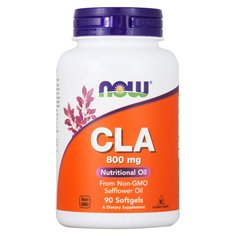 NOW CLA 800 mg, 90 капс