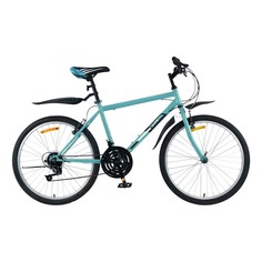 Велосипед спортивный Life 26" бирюзово-черный No Brand