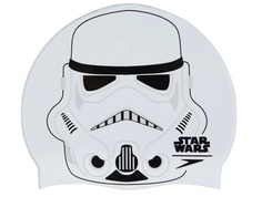 Шапочка для плавания Speedo SPEEDO Stormtrooper Junior Slogan Cap белый