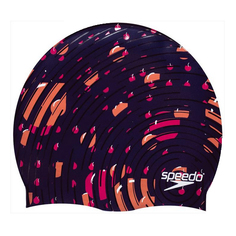 Шапочка для плавания Speedo SPEEDO Fluid Rise Cap Junior мультиколор