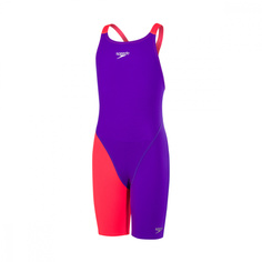 Костюм подрост Speedo SPEEDO Fastskin Endurance+ Openback Kneeskin пурпурный