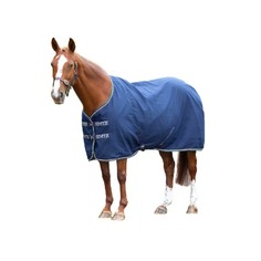 Попона денниковая для лошади SHIRES Original Stable, 145, синяя