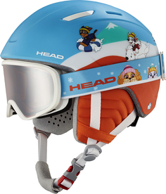 Горнолыжный шлем Head Mojo Set PAW blue S2 23/24 XS/S синий