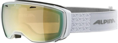 Горнолыжные очки Alpina Estetica Q-Lite pearlwhite gloss/Q-Lite Sph. S2 23/24, Оранжевый