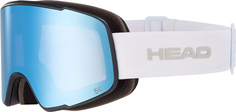 Горнолыжные очки Head Horizon 2.0 5K + SL white/blue S3 + S1, +линзой, 23/24, синий