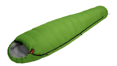 Спальный мешок Bask Trekking 600+FP V2 M зеленый/темно-серый, левый