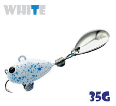 Тейл-Спиннер Uf-Studio Hurricane 35g #White