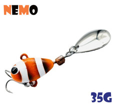Тейл-Спиннер Uf-Studio Hurricane 35g #Nemo