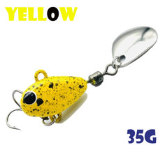 Тейл-Спиннер Uf-Studio Hurricane 35g #Yellow