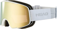 Горнолыжные очки Head Horizon 2.0 5K + SL white/gold S3 + S1, +линзой, 22/23, Желтый