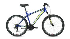 Велосипед Forward Flash 26 1.2 S 2021 17" синий/ярко-зеленый