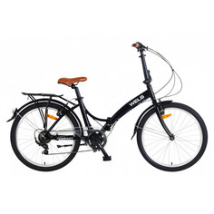 Велосипед WELS Compact 24-7 2,0 Цвет чёрный