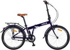 Велосипед WELS Follo 24-3 Nexus 2,0 Цвет фиолетовый