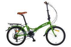 Велосипед WELS Compact 20-7 2,0 Цвет зеленый