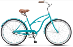 Велосипед STELS Navigator 110 Lady 2021 Цвет Чирок (тёмно-бирюзовый), Размер 17"