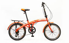 Велосипед HOGGER FLEX 20" 2022 Цвет оранжевый-черный