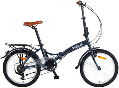 Велосипед WELS Compact 20-7 2,0 Цвет синий