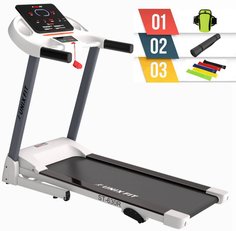 Беговая дорожка UNIXFIT ST-630R White + набор для фитнеса