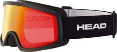 Горнолыжные очки Head Stream FMR black/FMR red S2, 22/23, Красный