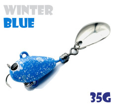 Тейл-Спиннер Uf-Studio Hurricane 35g #Winter Blue