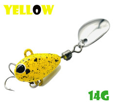 Тейл-Спиннер Uf-Studio Hurricane 14g #Yellow