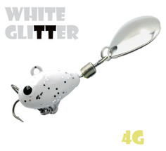 Тейл-Спиннер Uf-Studio Hurricane 4g #White Glitter