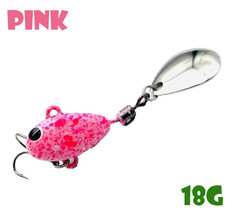 Тейл-Спиннер Uf-Studio Hurricane 18g #Pink