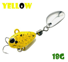 Тейл-Спиннер Uf-Studio Hurricane 18g #Yellow