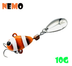 Тейл-Спиннер Uf-Studio Hurricane 10g #Nemo